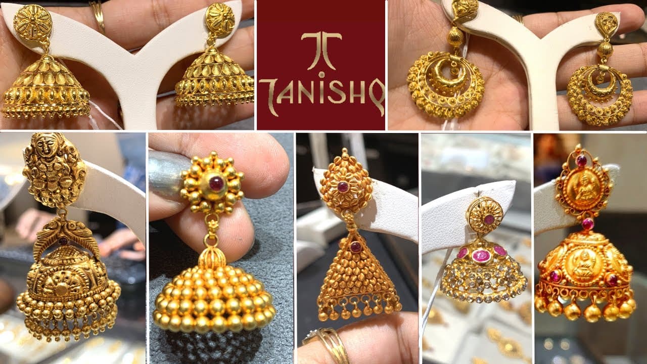 Tanishq Gold Jhumka Design: A Timeless Masterpiece